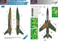 Republic F-105F/G Thunderchief  Camouflage Painting Mask - Image 1