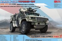 Kamaz K-4386 Typhoon-VDV Mine-Protected Armoured Vehicle with 30mm 2A42 Cannon System