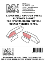 Bell AH-1G/Q/S Cobra vacuform canopy - Image 1