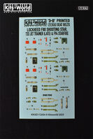 F-80 Shooting Star andT-33 Jet Trainer (Late) - Ejection Seat Belts/Straps Cushions (for Airfix, Hasegawa and Sword kits) - Image 1