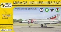 Mirage IIIO/EP/RZ/5AD Worldwide Service (RAAF, PAF, SAAF, UAEAF)