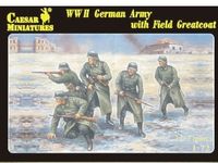 German IIWW Army with Field Greatcoat
