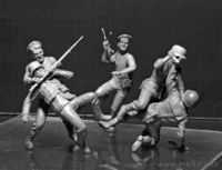 Soviet Marines and German Infantry, Hand-to-hand Combat, 1941-1942. Eastern Front Battle Series, Kit No. 2 - Image 1