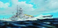 German Gneisenau Battleship - Image 1