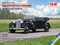 Typ 320 (W142) Cabriolet WWII German Staff Car - Image 1