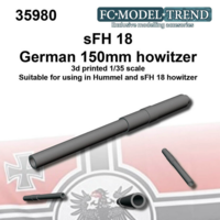 German 150mm howitzer for Hummel