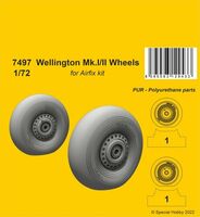 Wellington Mk.I/II Wheels for Airfix kit