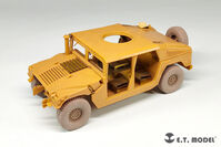US M1114 Humvee - Sagged Wheels (for Bronco Kits / 3D-Printed)