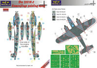 Do 217N-1 Camouflage Painting Mask (Italeri Kits)