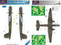 Heinkel He 177A-3 Greif Camouflage Painting Mask