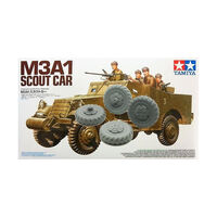 M3 Scout Car - Directional Pattern Tire Wheels (for Tamiya kits) - Image 1