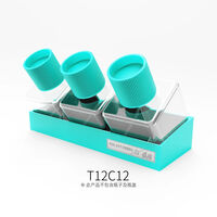 Anti-Toppling Adhesive Bottle Base (3 Bottle Position Green) - Image 1