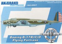 Boeing B-17 B/C/D Flying Fortress - Early production of B-17