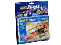 German IWW fighter Fokker DR.1 Triplane (model set)