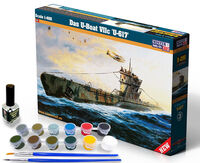 Das U-Boat VIIc U-617 - Model Set