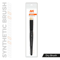 AK Synthetic Brush - Dry Brush - XL