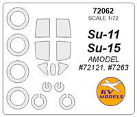 Su-11 / Su-15 (AMODEL) + wheels masks - Image 1