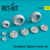 Eurofighter Typhoon wheels set