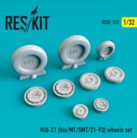 MiG-21 bis/ MT/ SMT/ 21-93 wheels set - Image 1