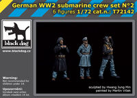 German WWII submarine crew set N2 (6 figures)