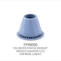 F/A-18E/F/G F414-GE Exhaust (Nozzle Closed No Cut) (For Meng) - Image 1