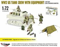 WW2 US Tank Crew With Equipment For M8 Scott And Other US Motorised Howitzers