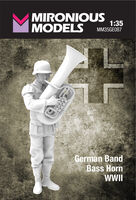 German Band Bass Horn WWII