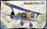 German light bomber Henschel HS-123 B-1