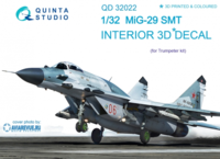MiG-29SMT 3D-Printed & coloured Interior on decal paper - Image 1