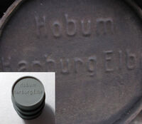Niemiecka beczka paliwowa Hobum Harburg Elbe - Image 1