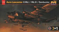 Avro Lancaster B MkI/ B MkIII/ Dambuster 3 in 1