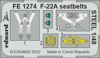 F-22A seatbelts STEEL I LOVE KITS - Image 1