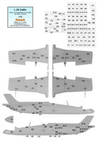 Aero L-29 Delfin - Mask for Panels (for AMK / Eduard kits) - Image 1