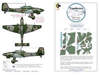 Junkers Ju-87 B/G/R Stuka - camouflage pattern paint masks (for Trumpeter kits)