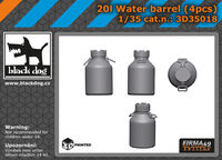 20l Water Barrel (4pcs)