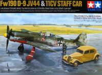 Focke-Wulf Fw190 D-9 JV44 And Citroen Traction 11CV Staff Car