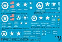 US Army Markings M3-M8 And Sherman M4A1 - Image 1