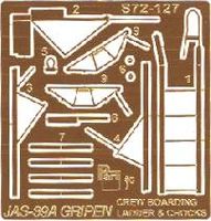 JAS 39 Gripen (crew boarding ladder) Italeri