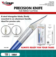 Precision Knife Blue (5 extra blades)