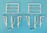 Sepecat Jaguar - Landing Gear - Set for 2 planes (designed to be used with Hasegawa kits) - Image 1