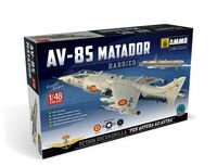 Harrier AV-8S MATADOR Spanish, American, British versions