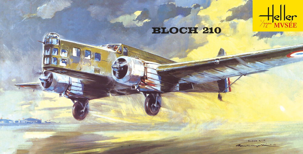 Bloch MB 210 heller 1:72 ref 80397 26765_rd