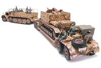 German 18 Ton Heavy Half-Track Famo and Tank Transporter Sd.Ah.116