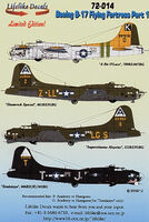 ​​​​​​​Boeing B-17 F/G Flying Fortress8th Air ForcePart 1 (4 schemes) - Image 1