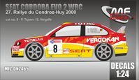 Seat Cordoba EVO 2 WRC Tsjoen - 27. Rallye du Condroz-Huy 2000