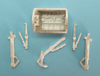 BAC/EE Canberra B.8 / PR.9 - Landing Gear (designed to be used with Airfix kits) - Image 1