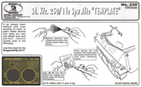 Sd.Kfz. 250/ 1 le Spw Alte TEPMPLATE