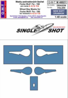 Focke-Wulf Fw.190A-6/Fw.190A-8 /Fw.190F/Fw.190G wheel bay paint masks